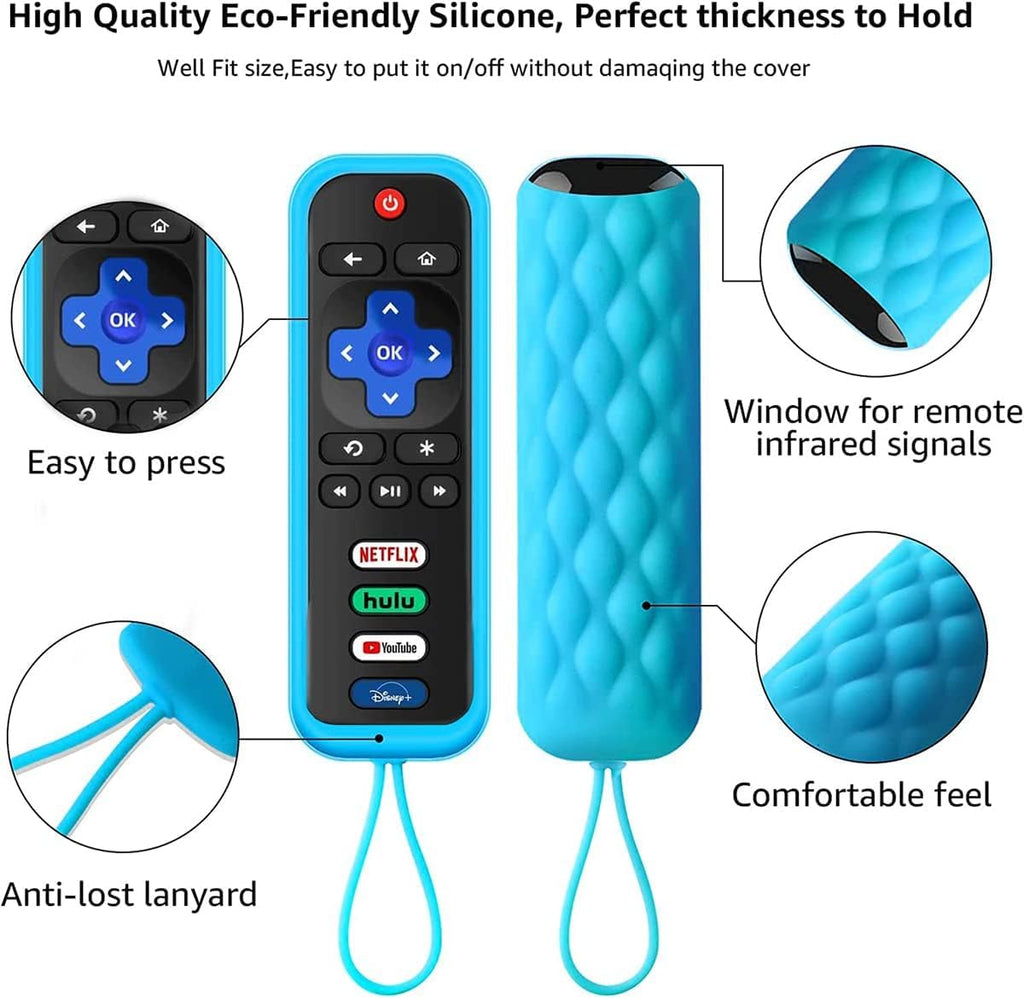 Replacement Remote with Luminous Silicone Case L364