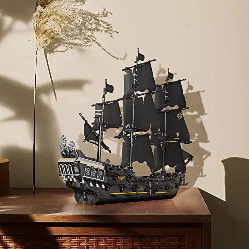 Black Pearl Sailboat Model Building Blocks Set (2868 Pieces) D549649