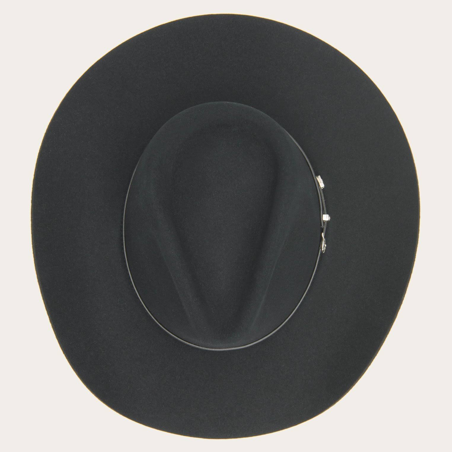 Black Buffalo Fur Hat T446047