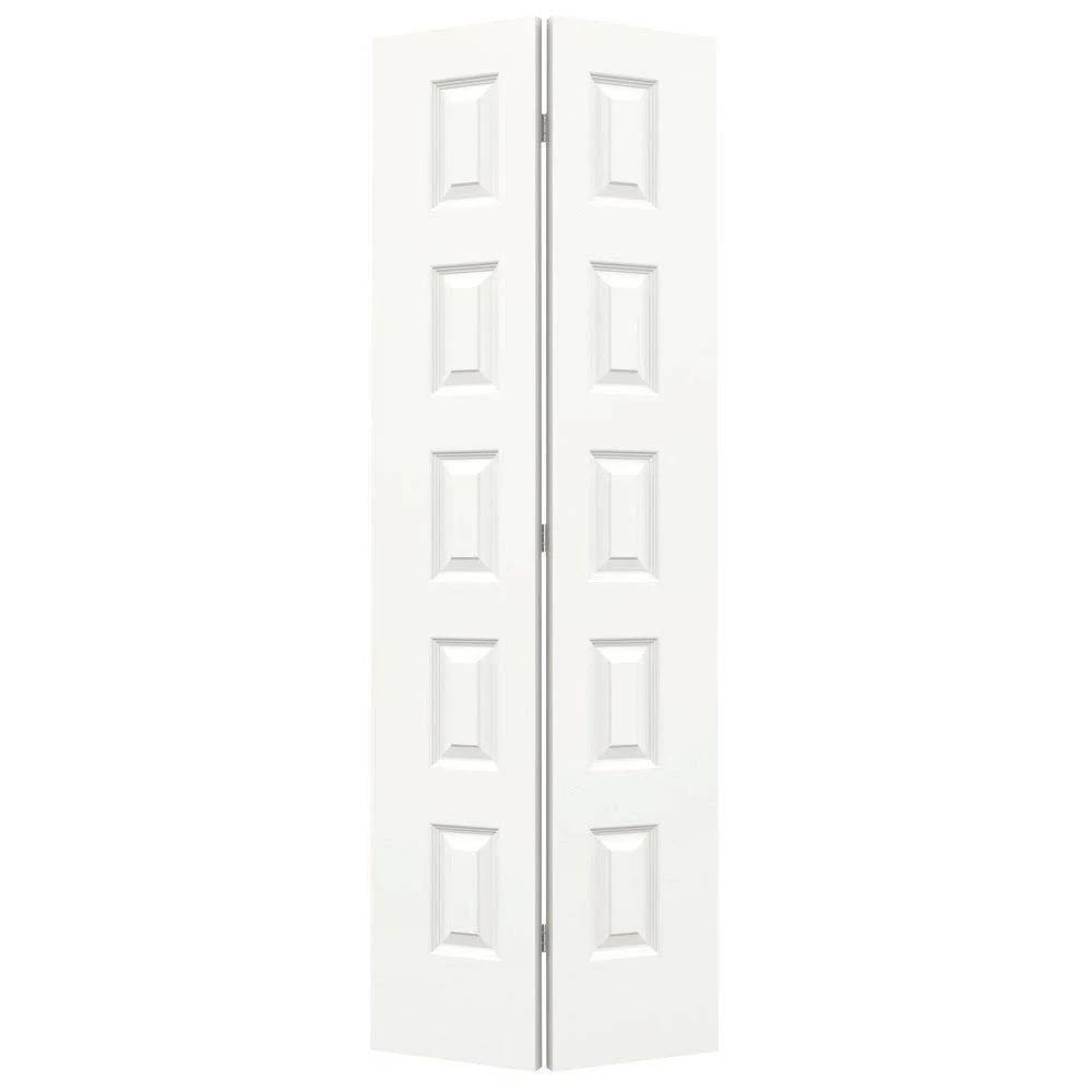 32 in. x 80 in. White Composite MDF Bi-Fold Door M222417