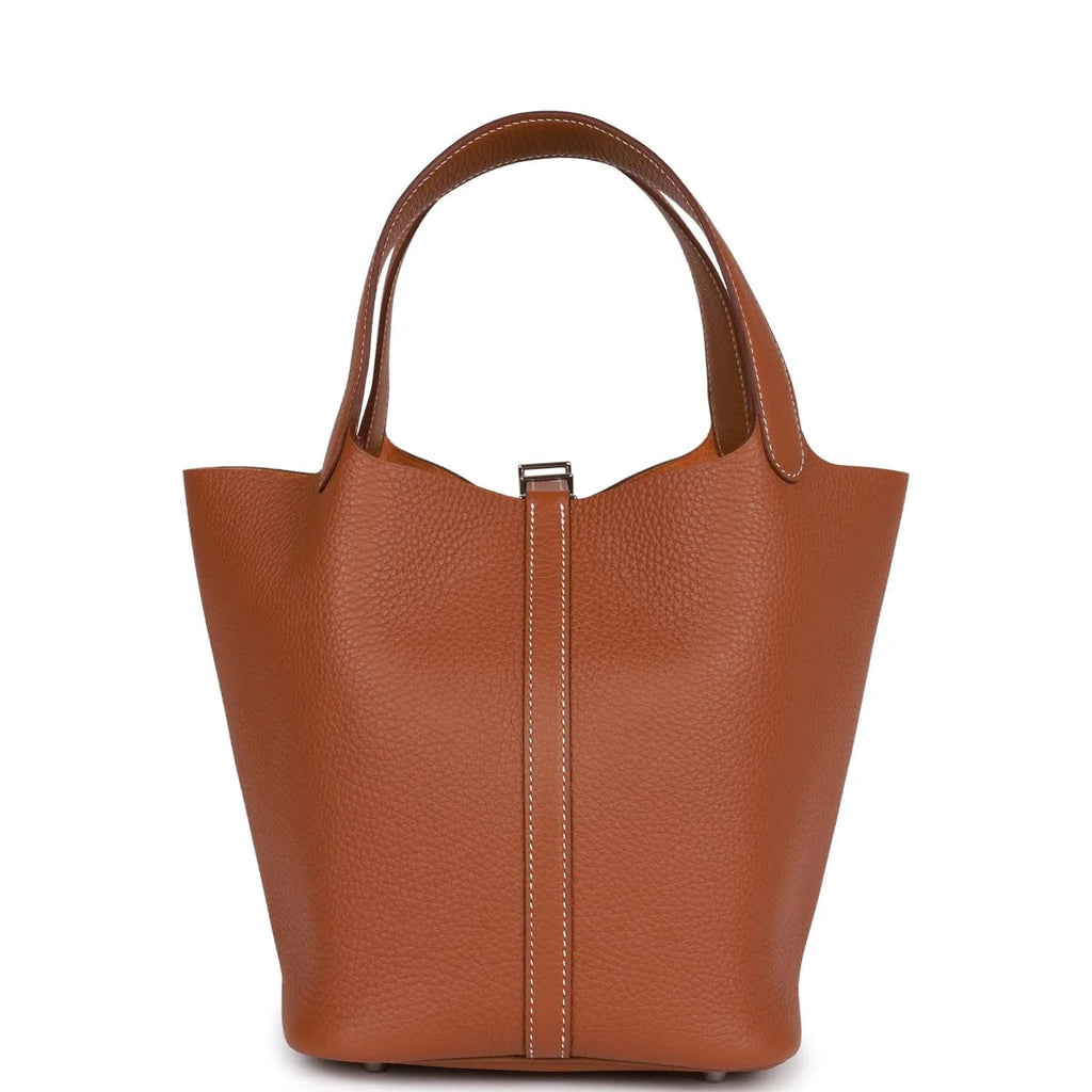 Gold Clemence Palladium Hardware Bag J75577