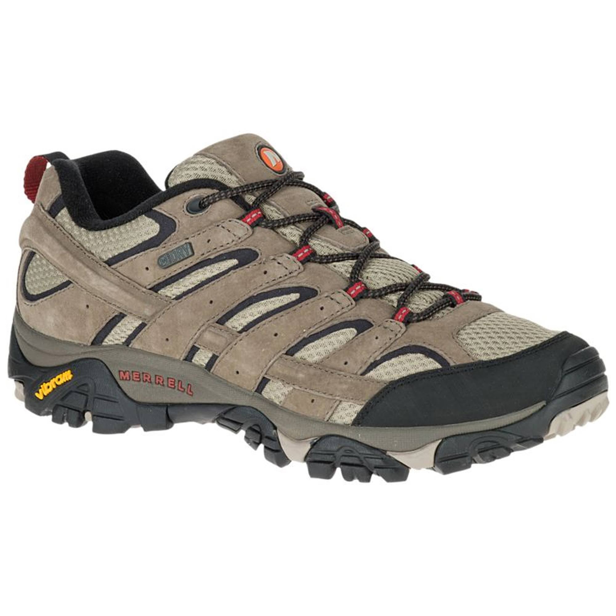 Men's Moab 2 Waterproof Bark Brown Hiking Shoes J133