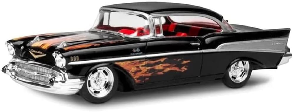 1:25 Scale 30-Piece Black Plastic Model Car Kit J68424