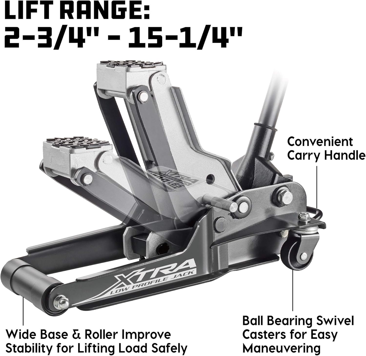 2 Ton Low Profile Floor Jack with Safety Bar B614941
