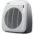 Quiet 1500W Portable Fan Heater with Overheat Protection, White/Gray Q586361