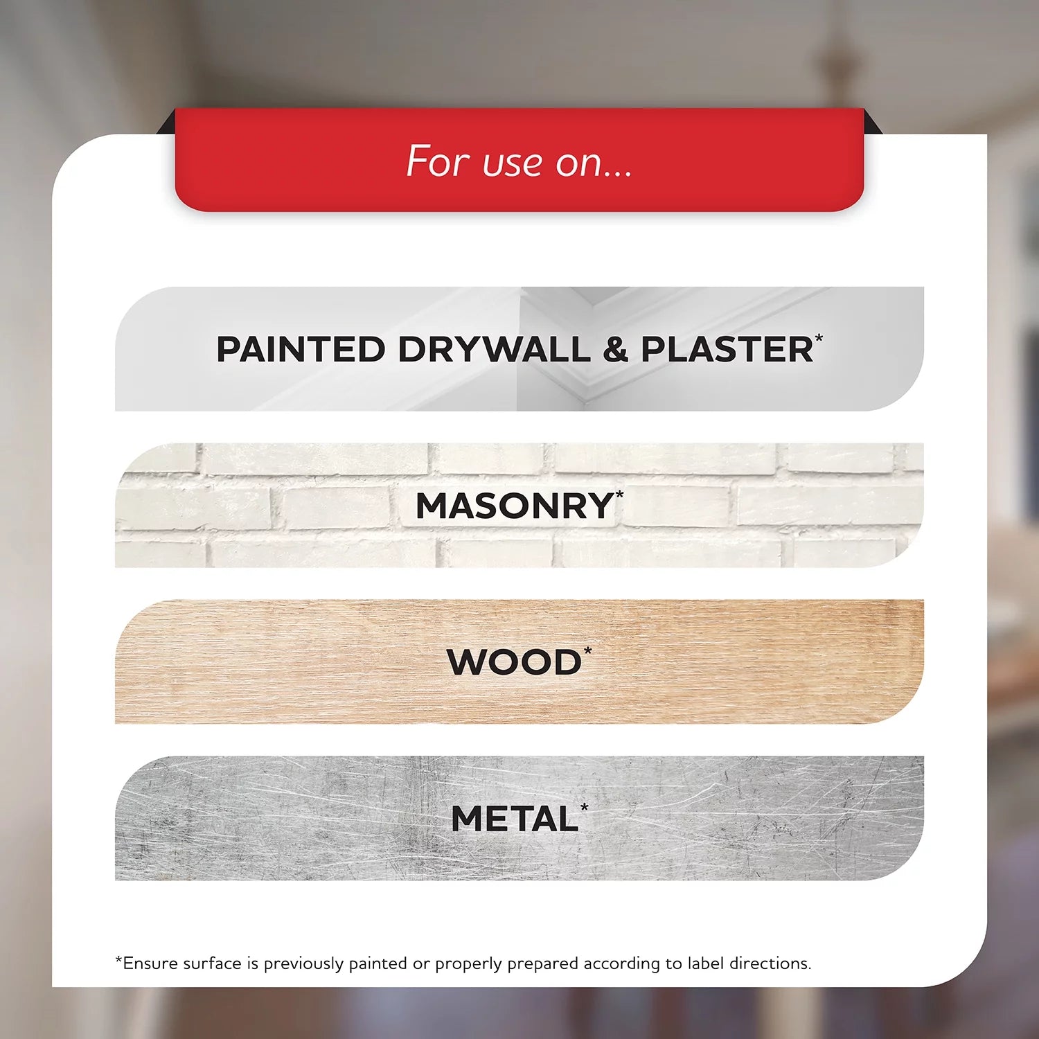 Interior Paint + Primer, Eggshell, 1 Quart P3709