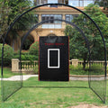 Vinyl Batting Cage Backstop with Bungees M3918