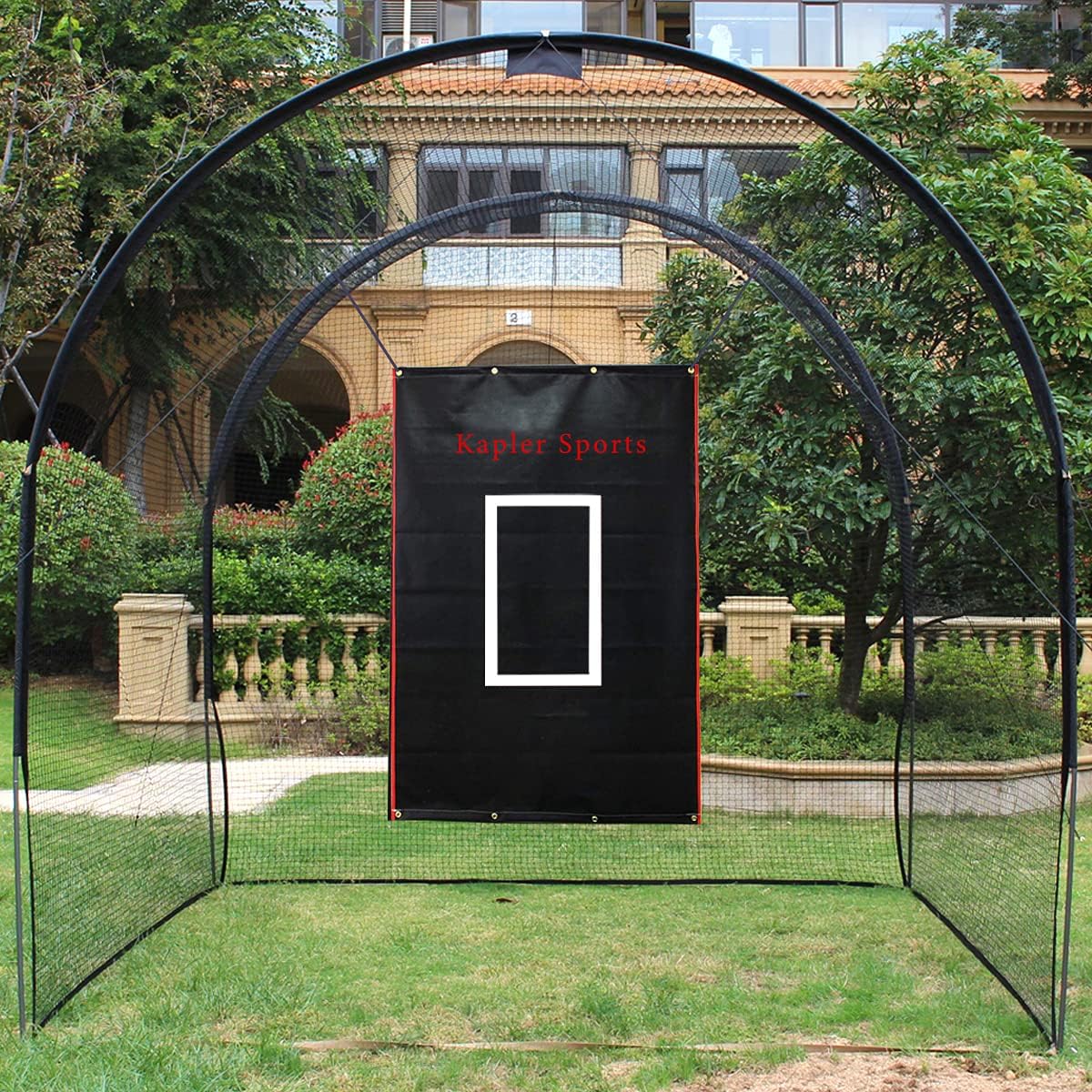 Vinyl Batting Cage Backstop with Bungees M3918