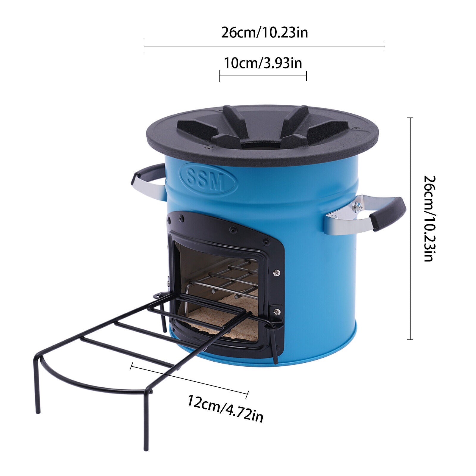 Outdoor Portable Camping Rocket Stove X967