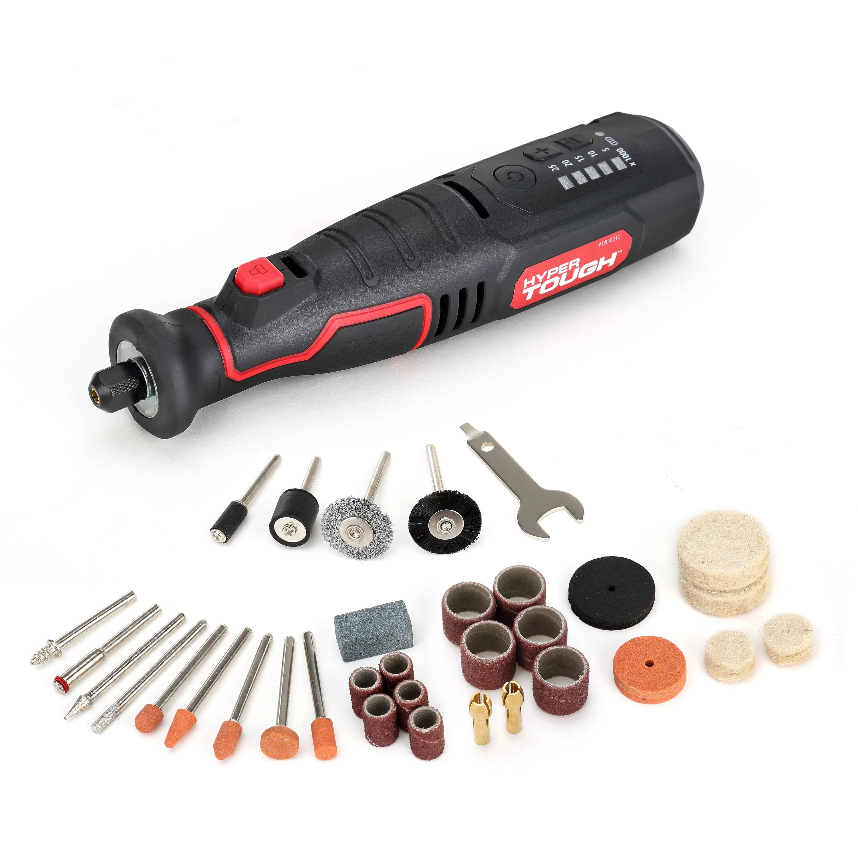 8V MAX Cordless Rotary Tool with 1.5 Ah Battery, 40 Piece Accessory Kit & Plastic Storage Case N633617