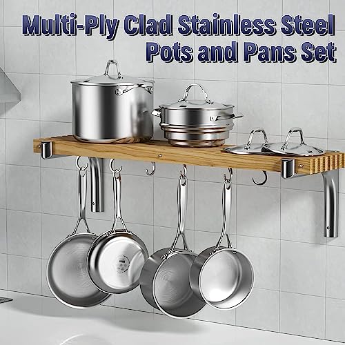Stainless Steel Stockpot 8-Quart with Lid U6319