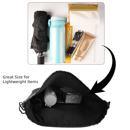 40 Pack Drawstring Backpacks Waterproof Nylon Cinch Bags Lightweight Reusable Sports Sack M21323