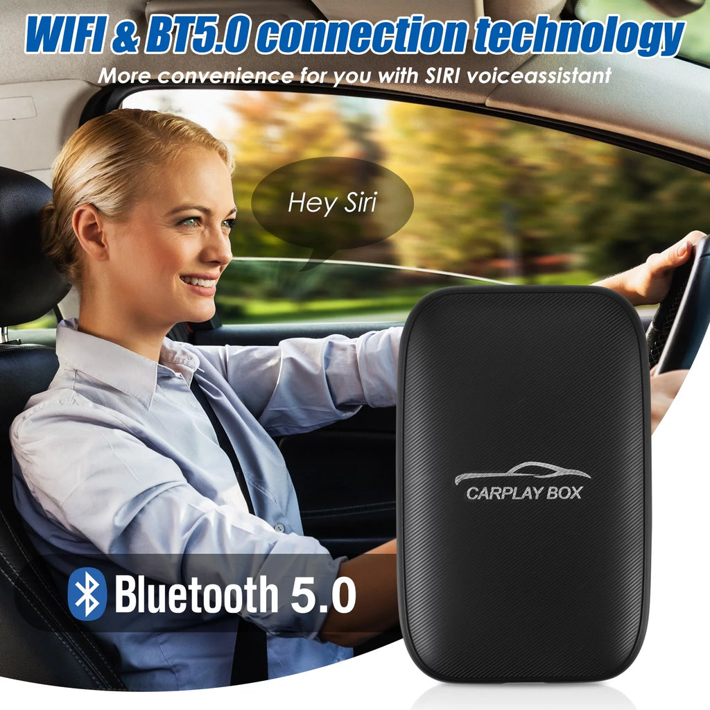 Wireless CarPlay Android Auto Multimedia Video Dongle F213