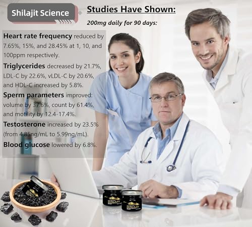 Pure Himalayan Shilajit Resin Supplement with 85+ Trace Minerals, 75% Fulvic Acid, 50g O9703