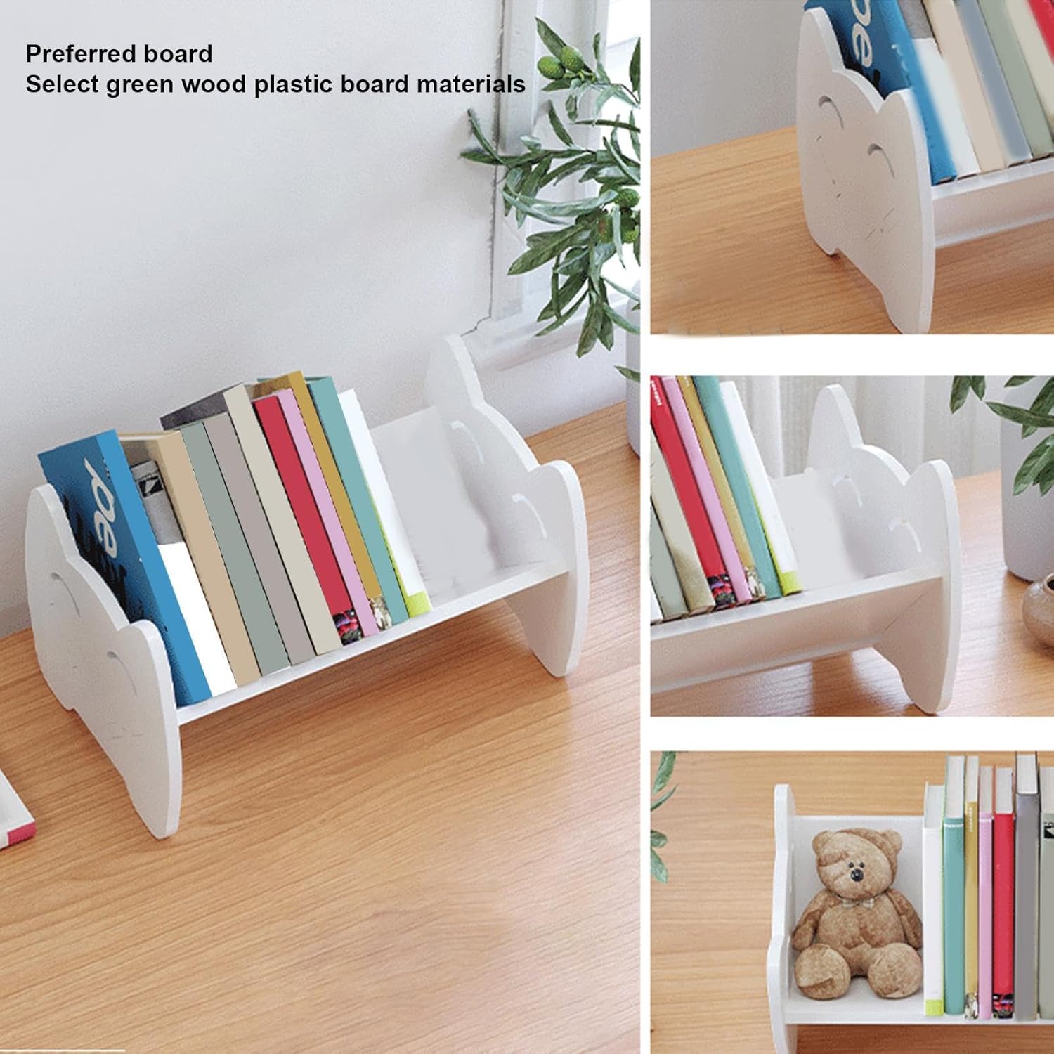 Compact Desktop Bookshelf J6287
